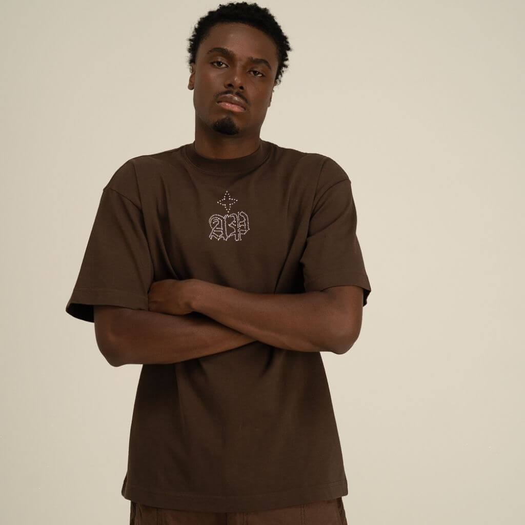 AP CROWN FIAT LUX ARCH CAMISETA OVERSIZE CAFE