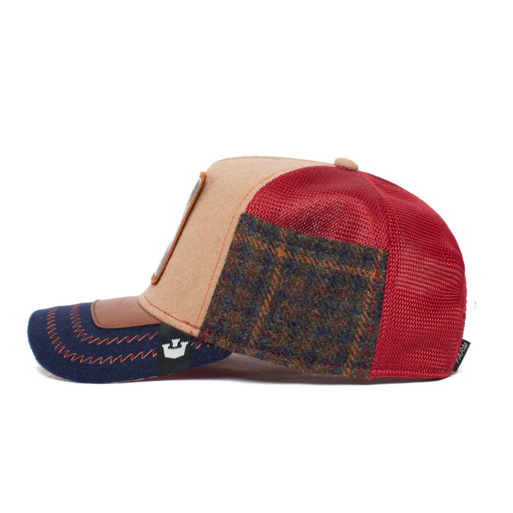 GOORIN BROS BURRO 'DETENTION SEEKER' GORRA CAMIONERA AJUSTABLE BEIGE