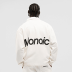 MONOIC TIMELESS V2 SACO QUARTER ZIP OVERSIZED BLANCO