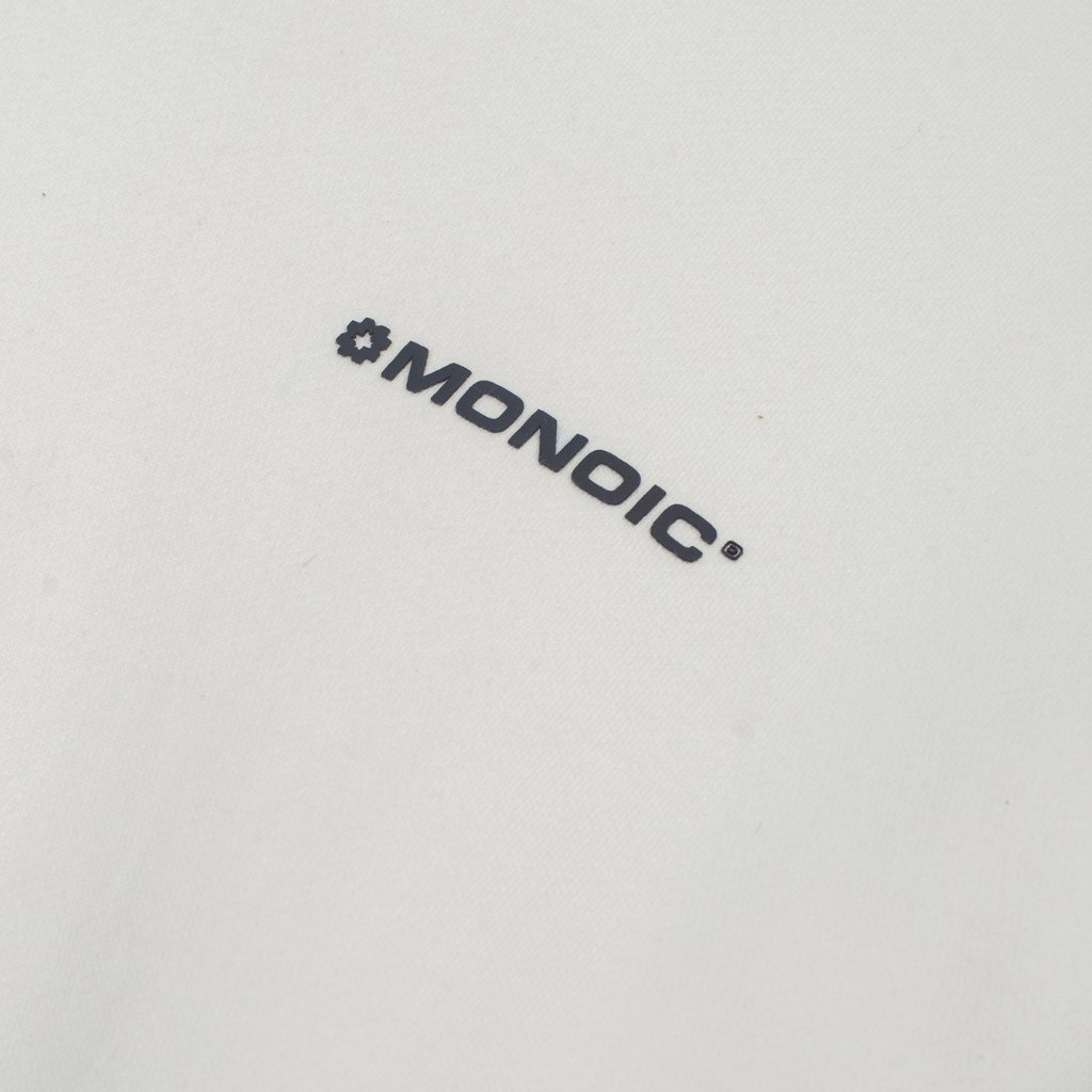 MONOIC TIMELESS V2 SACO QUARTER ZIP OVERSIZED BLANCO