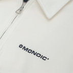 MONOIC TIMELESS V2 SACO QUARTER ZIP OVERSIZED BLANCO
