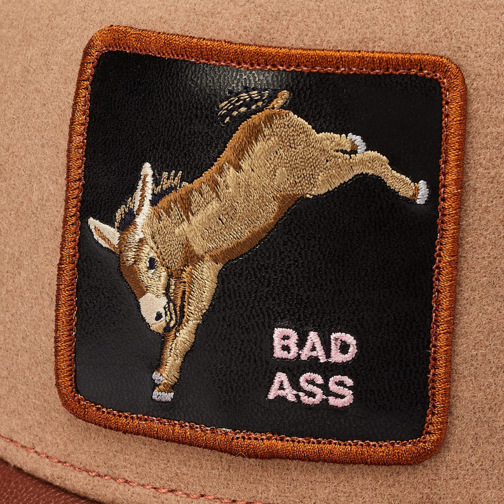 GOORIN BROS BURRO 'DETENTION SEEKER' GORRA CAMIONERA AJUSTABLE BEIGE