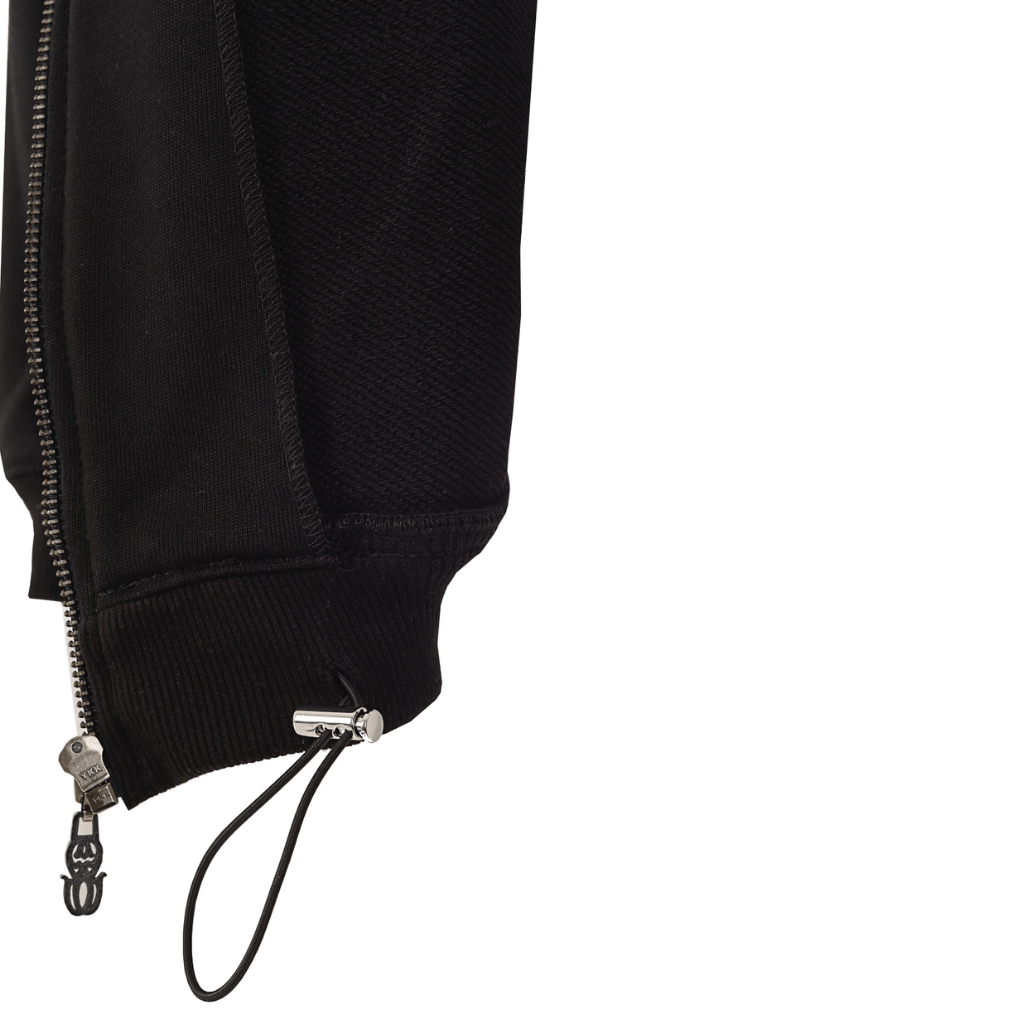 SINNERS MONOGRAM BUZO DE CIERRE NEGRO