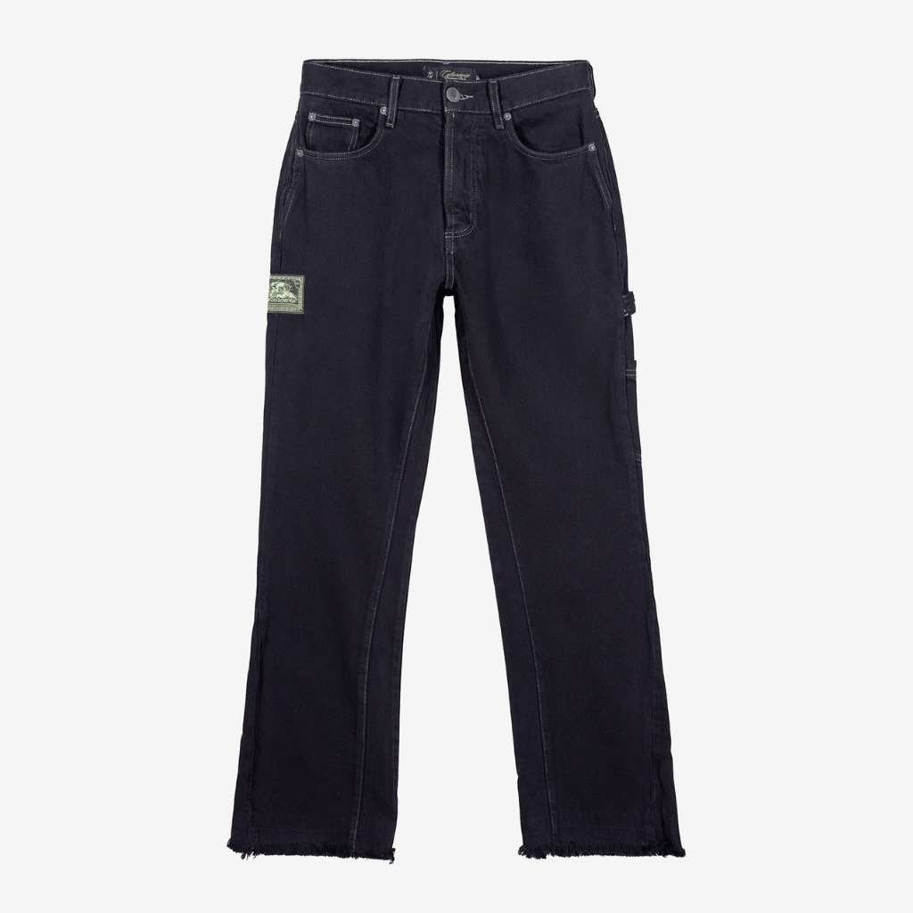 CULTURE WISE PASS THE LOVE CLASSIC FLARE JEAN NEGRO