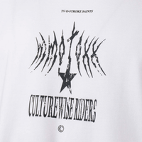 CULTUREWISE TWO STROKE SAINTS CAMISETA OVERSIZED SAINTS BLANCA