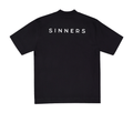 SINNERS GARMENTS LOGO CAMISETA OVERSIZE NEGRA