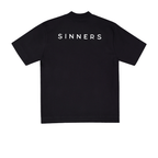 SINNERS GARMENTS LOGO CAMISETA OVERSIZE NEGRA
