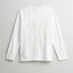 AP CROWN HILOS SAGRADOS LIAH CAMISETA MANGA LARGA REGULAR BLANCA