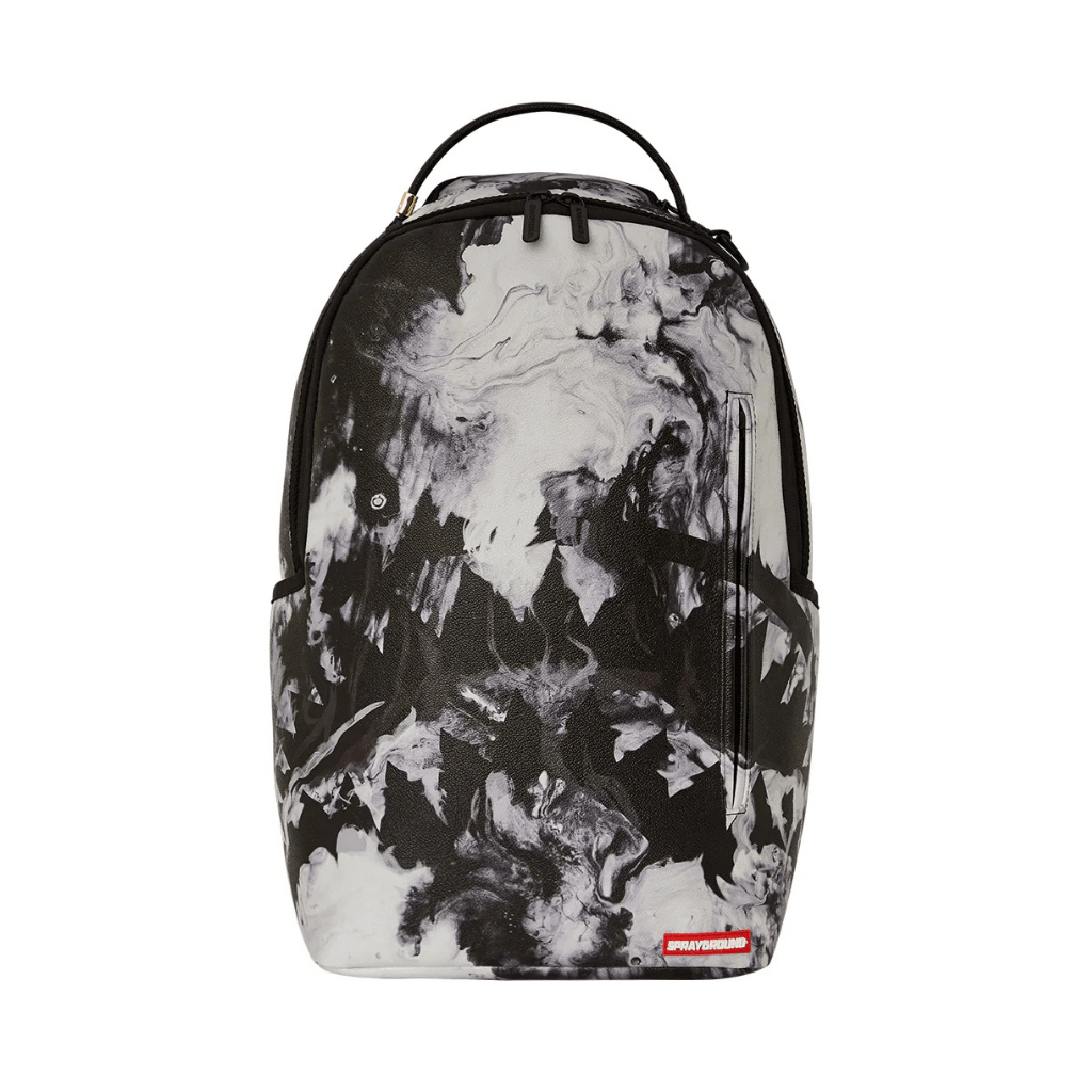 MORRAL SPRAYGROUND MARBLE PAINT BLANCO Y NEGRO
