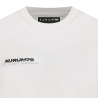 AURUM STARS I WHITE A79U CAMISETA OVERSIZE BLANCA