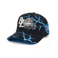 BAEZ x OSCAR MAYDON "VOLVER AL FUTURO" GORRA AJUSTABLE NEGRA