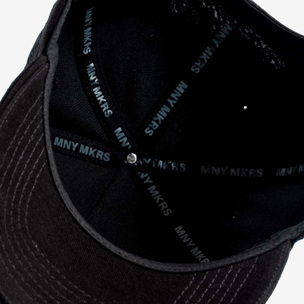 CULTUREWISE TWO STROKE SAINTS GORRA AJUSTABLE BASICA NEGRA