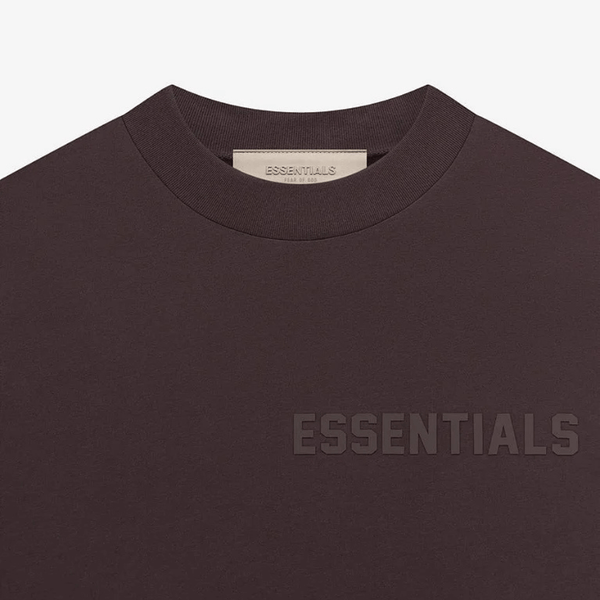 FEAR OF GOD ESSENTIALS CAMISETA OVERSIZE BASICA MORADA OSCURO