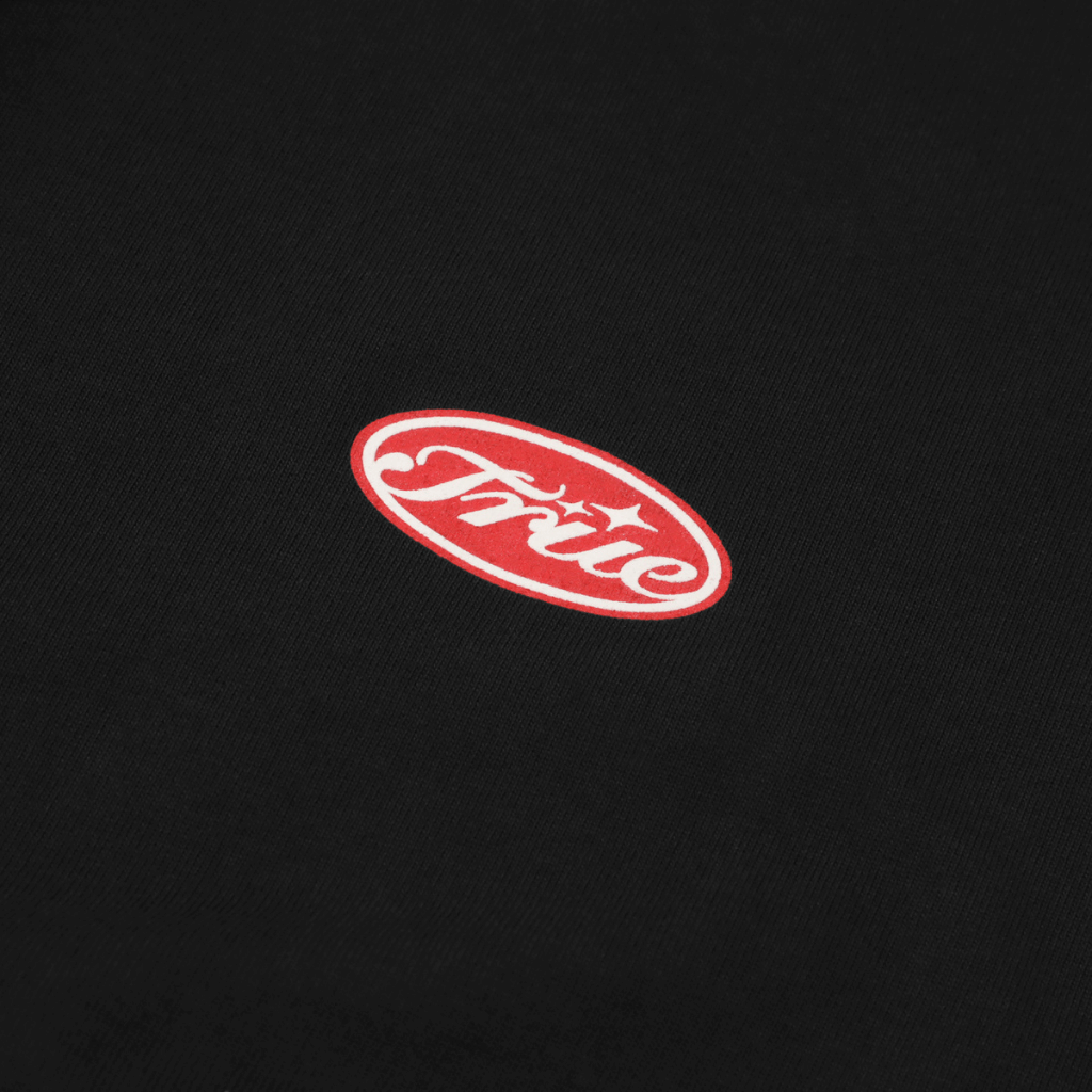 TRUE 420 SELF GROWTH CAMISETA OVERSIZE NEGRA