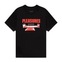 PLEASURES BED CAMISETA NEGRA