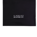 SINNERS NO DRUGS CAMISETA OVERSIZED NEGRA