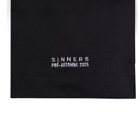 SINNERS NO DRUGS CAMISETA OVERSIZED NEGRA