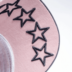 AURUM STARS I BLACK & ROSE CAP GORRA CAMIONERA AJUSTABLE ROSADA