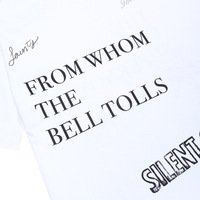 SINNERS FW25 CHAMPAGNE CAMISETA OVERSIZE BLANCA