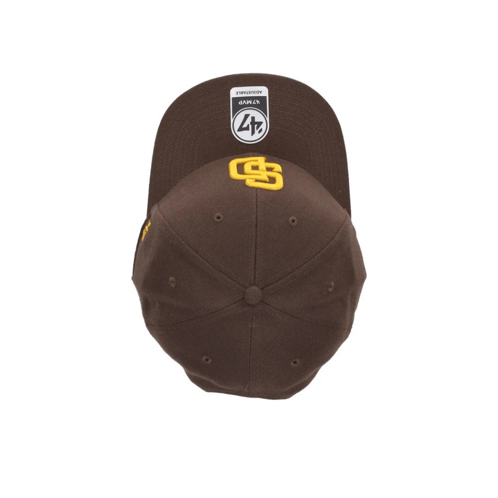 ´47 MVP MLB SAN DIEGO PADRES GORRA AJUSTABLE CAFE