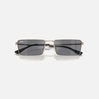 GAFAS RAYBAN EMY BIO-BASED LENTE NEGRO OSCURO MARCO DORADO
