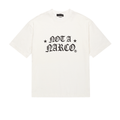 SINNERS NOT A NARCO STAR CREME CAMISETA OVERSIZED BEIGE