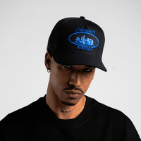 AURUM METROPOLIS III BLUE METRO CAP GORRA AJUSTABLE NEGRA