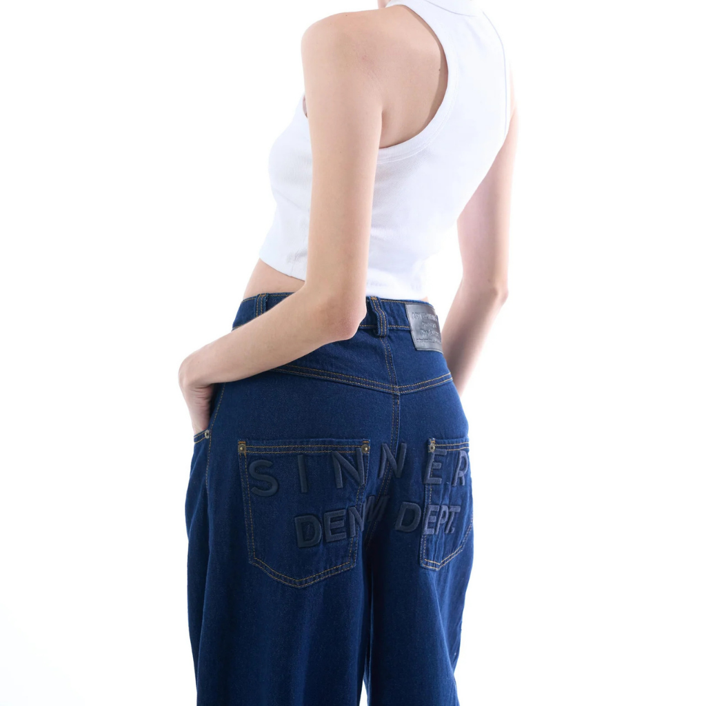 SINNERS RAW DENIM PANTS