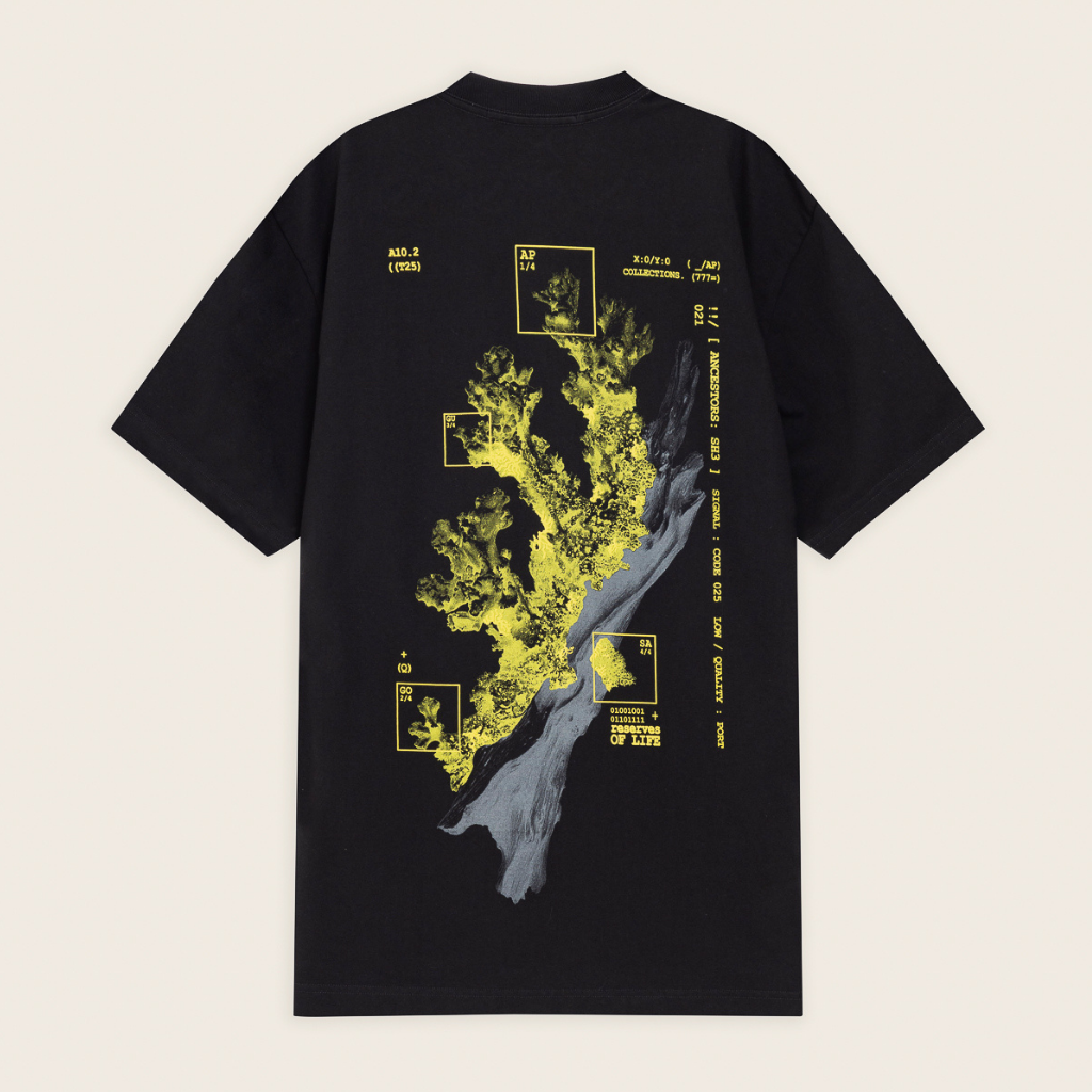 AP CROWN SIGNAL CAMISETA PRISMA BLACK HIBRIDA NEGRO