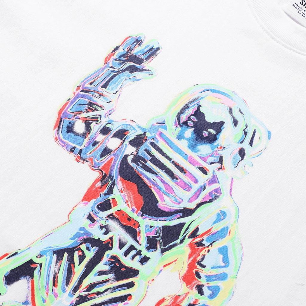BILLIONAIRE BOYS CLUB BB ASTRO CAMISETA BLANCA