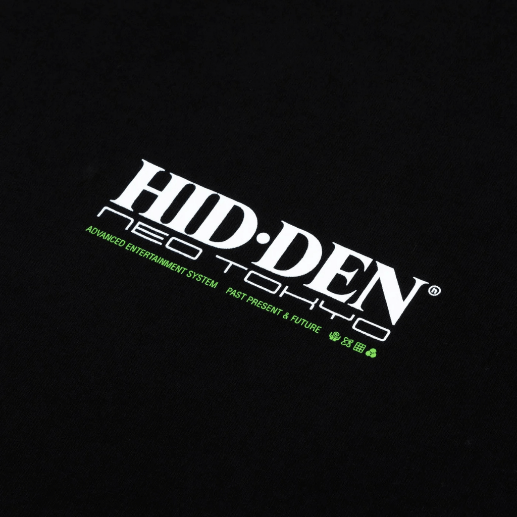 HIDDEN NEO TOKYO CAMISETA NEGRA