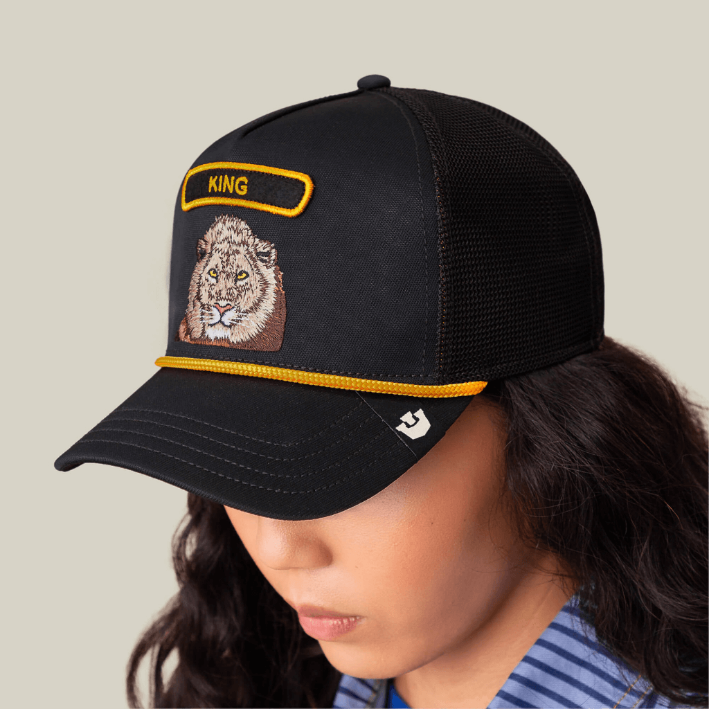 GOORIN BROS GB2 LION GORRA CAMIONERA AJUSTABLE NEGRA