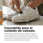 ESPUMA SHAMPOO LIMPIADOR PARA TENIS Y ZAPATOS LAVADO