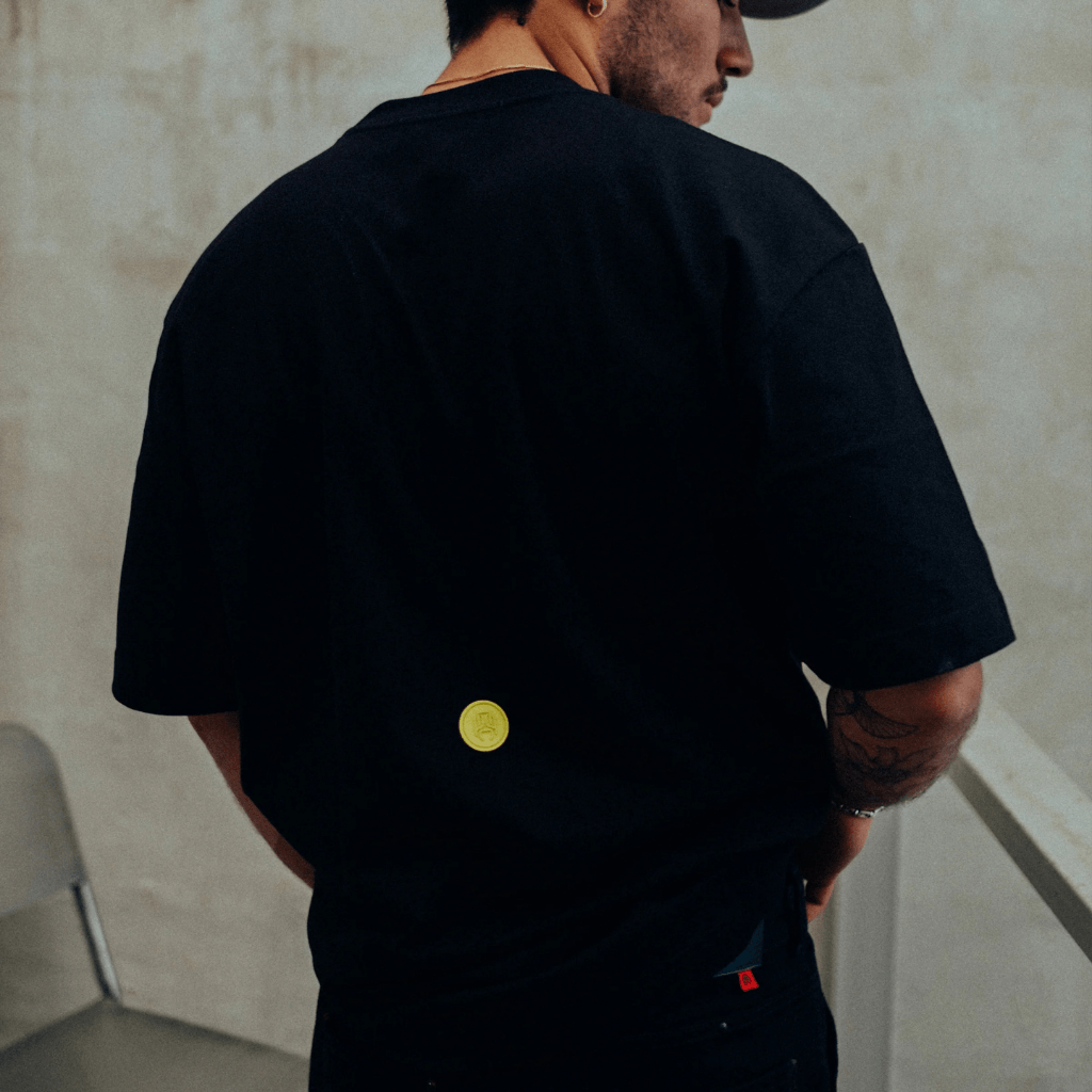 AP CROWN SIGNAL CAMISETA SECUENCE BLACK HIBRIDA NEGRA