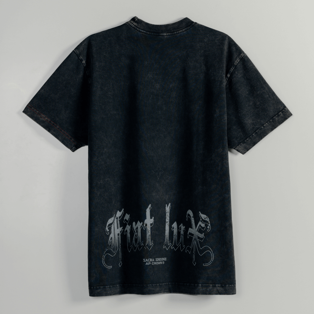 AP CROWN FIAT LUX LUXOR CAMISETA REGULAR NEGRA