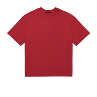 SINNERS CENTER LOGO CAMISETA BOXY ROJA