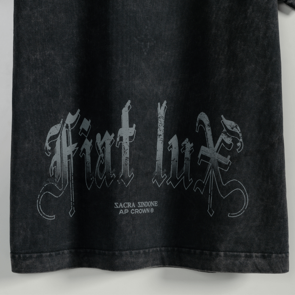 AP CROWN FIAT LUX LUXOR CAMISETA REGULAR NEGRA