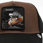 GOORIN BROS MAMBA 'V2 MAMBA' GORRA CAMIONERA AJUSTABLE NEGRA / CAFE