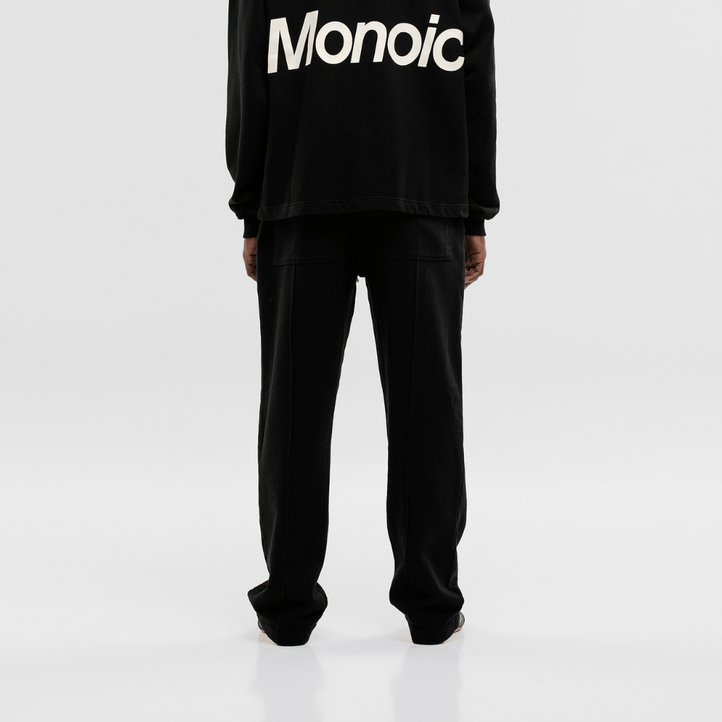 MONOIC TIMELESS V2 PANTALON JOGGER STRAIGHT NEGRO