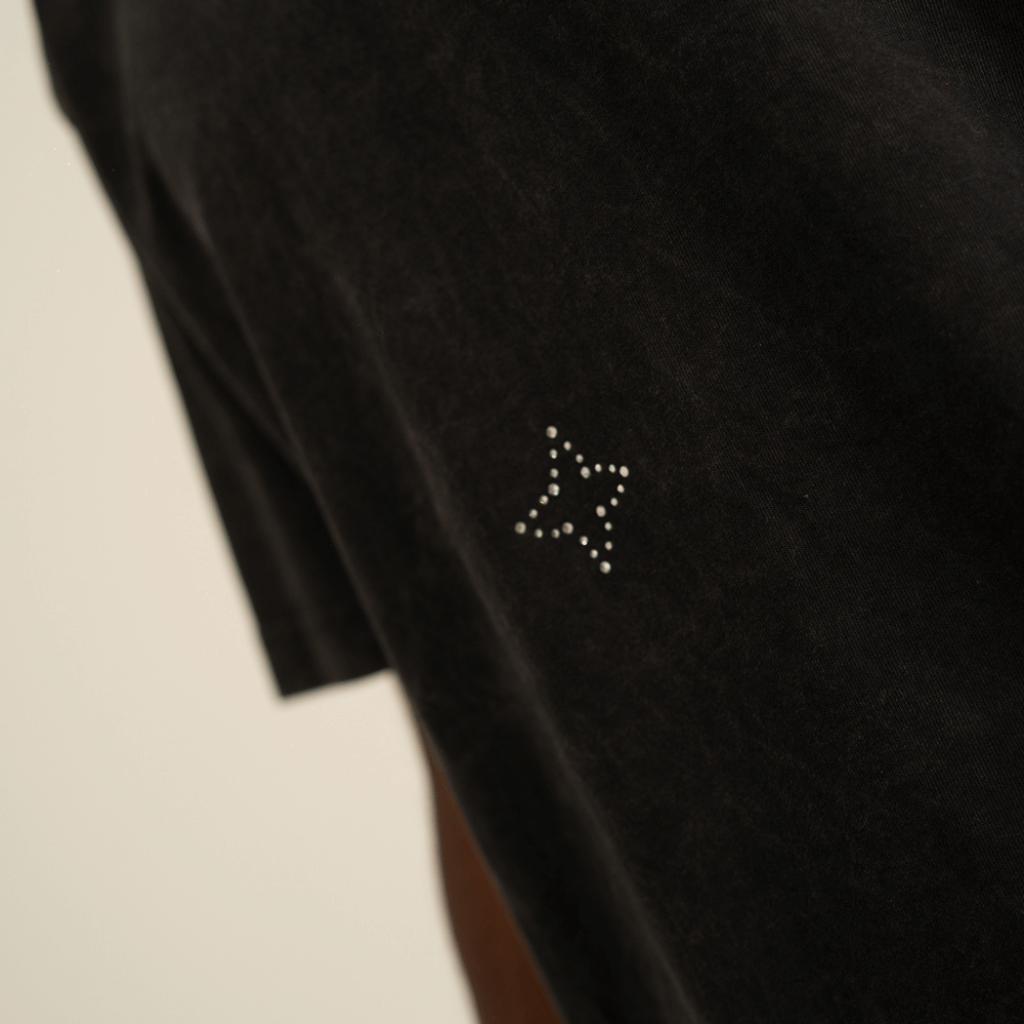 AP CROWN FIAT LUX LUXOR CAMISETA REGULAR NEGRA