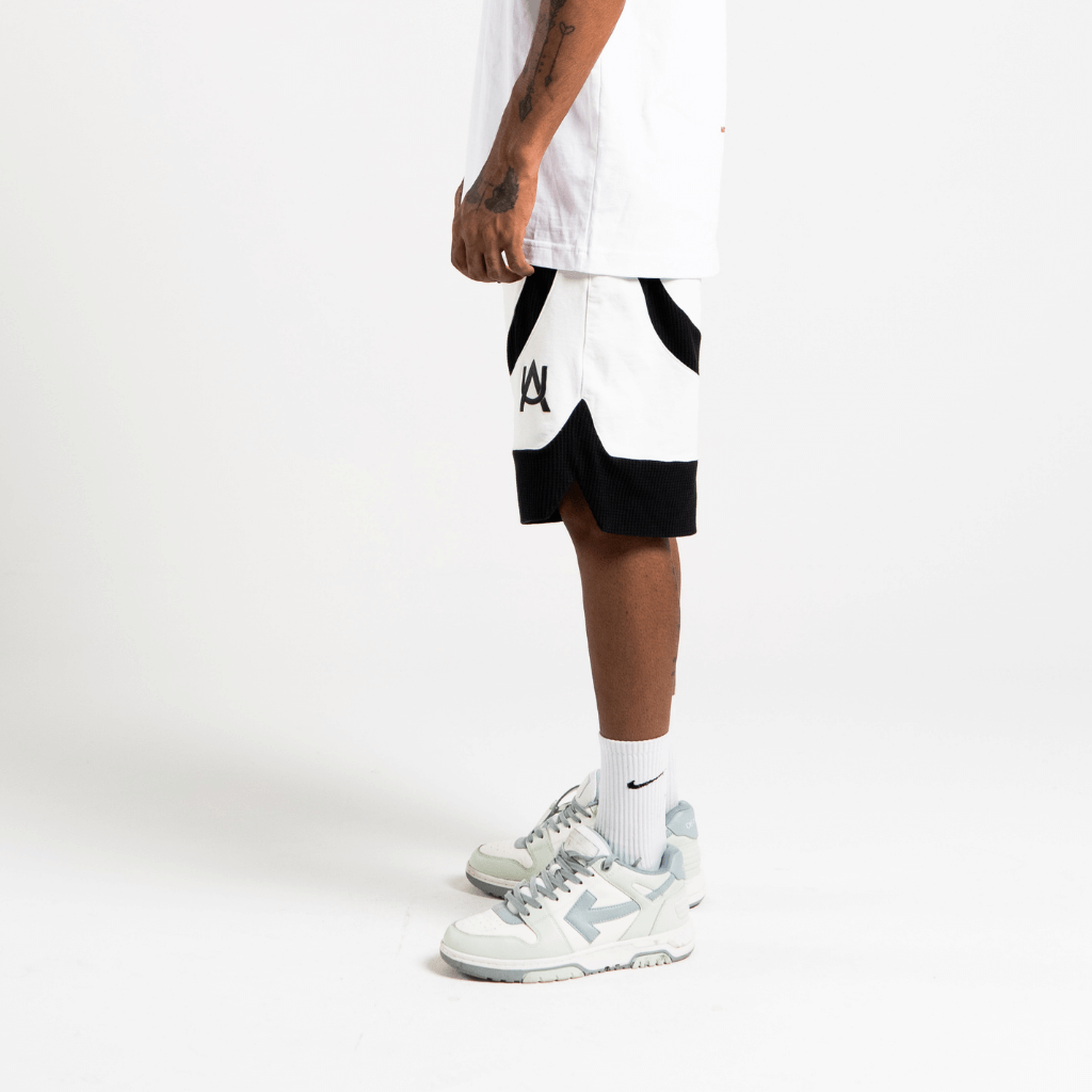 AURUM METROPOLIS III WAFFLE SHORT BLANCO