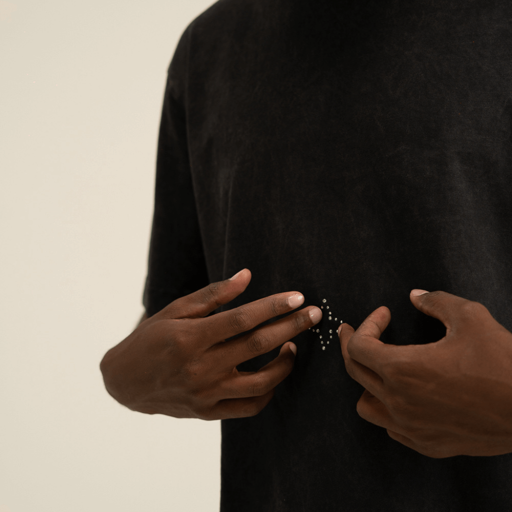 AP CROWN FIAT LUX LUXOR CAMISETA REGULAR NEGRA