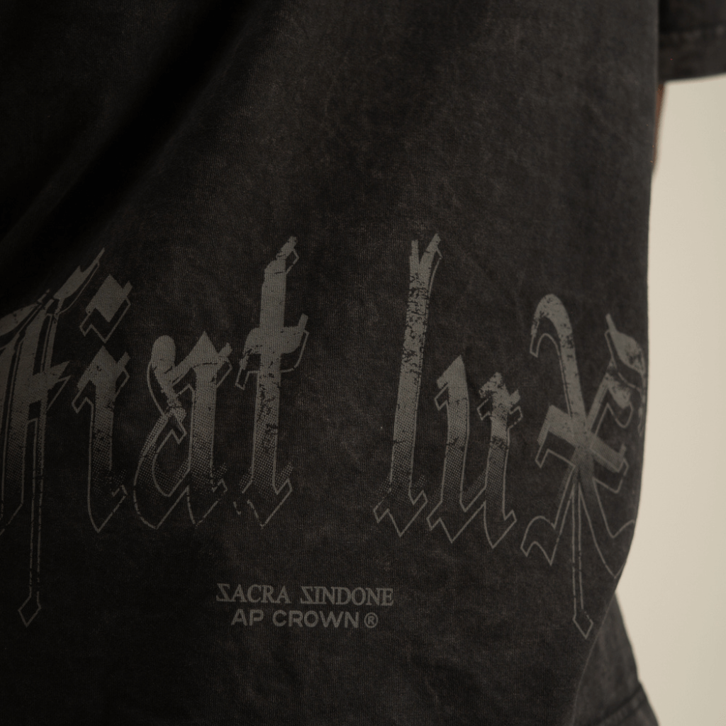 AP CROWN FIAT LUX LUXOR CAMISETA REGULAR NEGRA