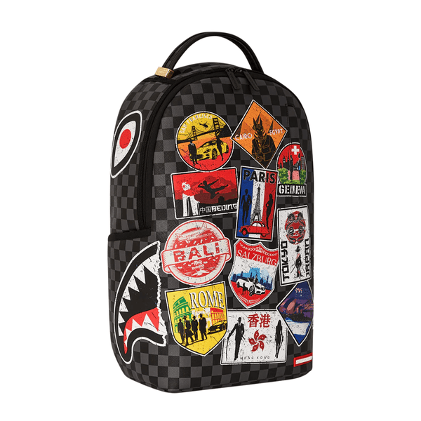 MORRAL SPRAYGROUND GLOBAL MOGUL LOST TICKET DLXSV BACKPACK