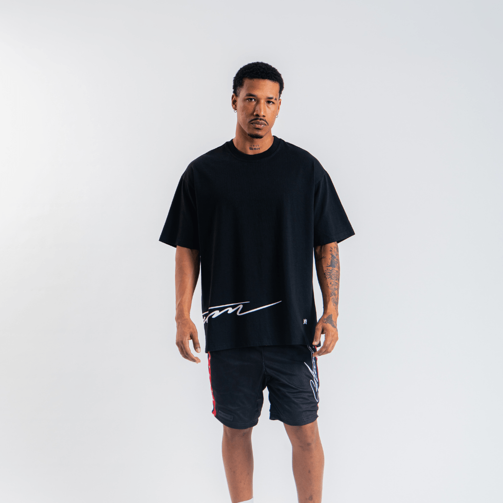 AURUM STARS II RIRI CAMISETA OVERSIZED NEGROS