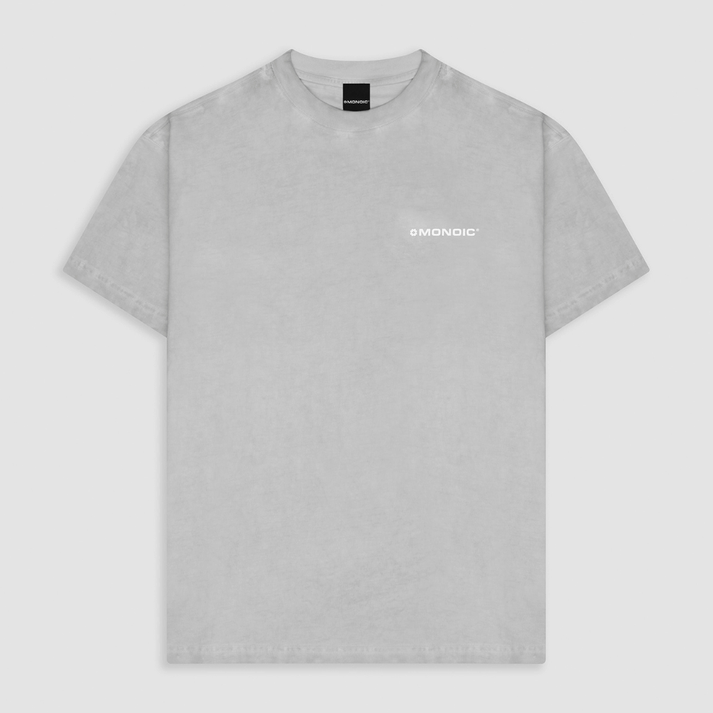 MONOIC TIMELESS V2 CAMISETA  OVERSIZED GRIS DESGASTADO