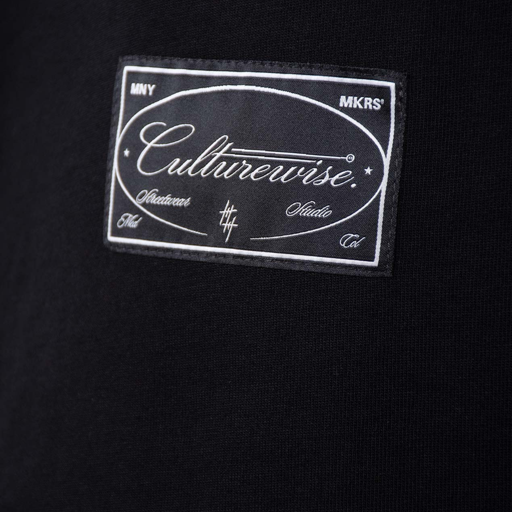 CULTUREWISE MNY COREWISE C CAMISETA OVERSIZE NEGRO