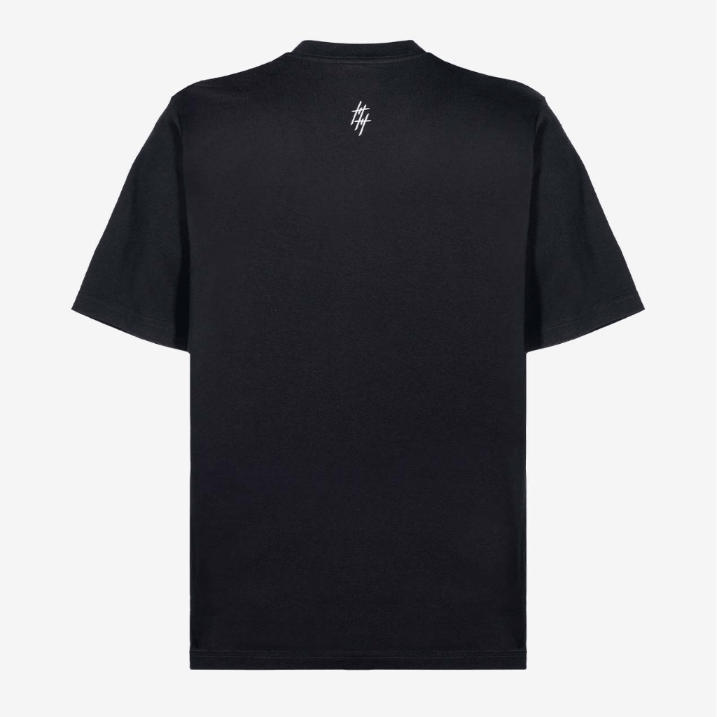 CULTURE WISE KONBINI CAMISETA NEGRA CRURSIVE LOGO CLASSIC ROSA