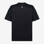 CULTURE WISE KONBINI CAMISETA NEGRA CRURSIVE LOGO CLASSIC ROSA