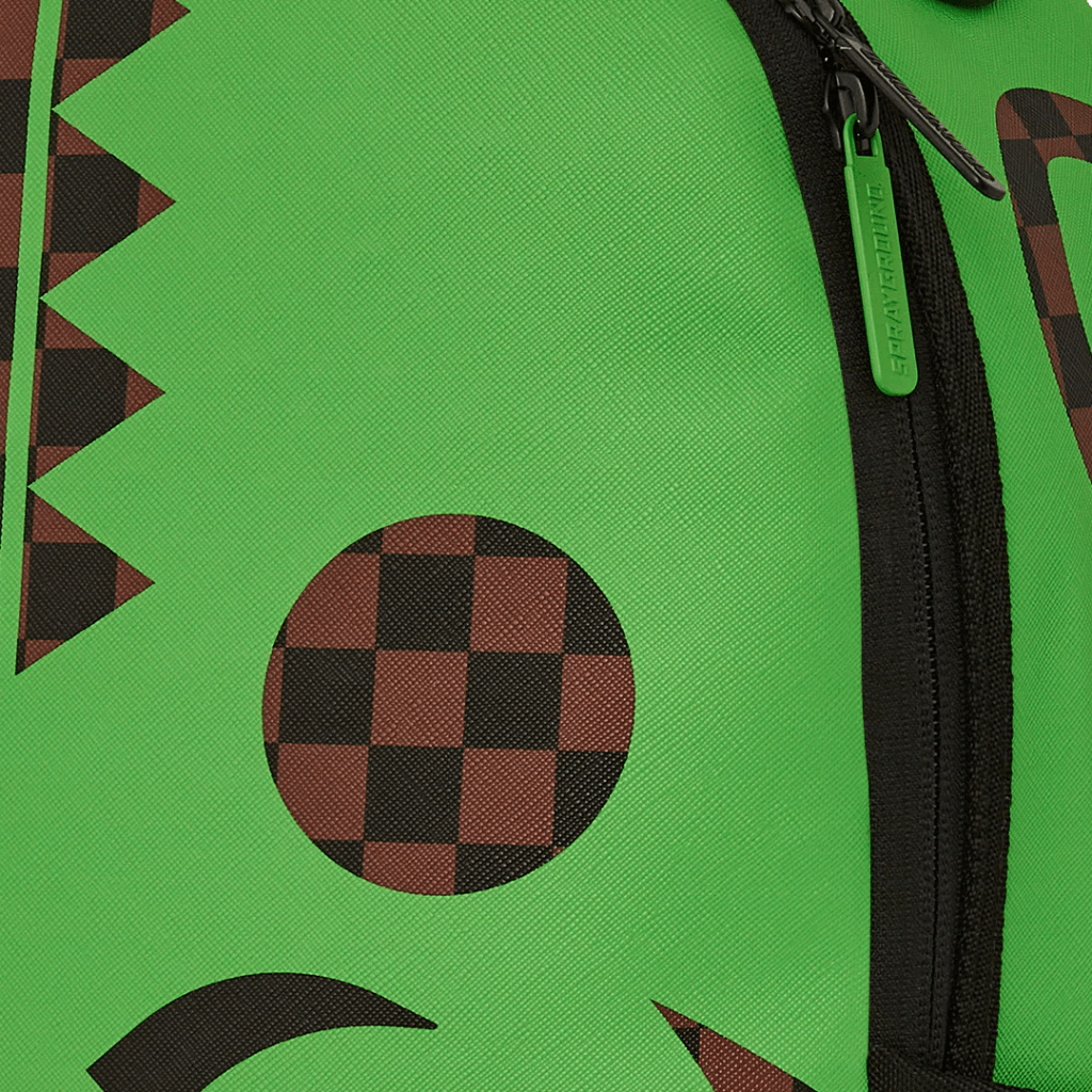 MORRAL SPRAYCOLOMBIA GREEN MONEY BEAR SPLIT BACKPACK VERDE